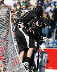 CHAMPIONS!:  MEN'S LACROSSE UPSETS NO. 1 LE MOYNE 5-4 FOR FIRST CONFERENCE CHAMPIONSHIP
