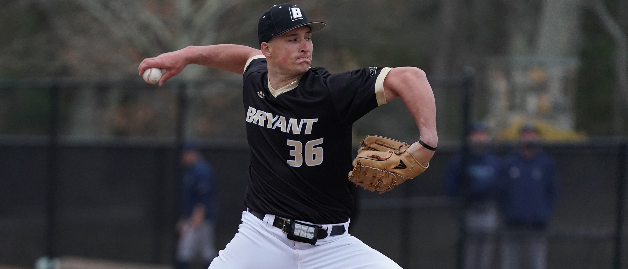 Bryant takes opener from LIU on windy Friday