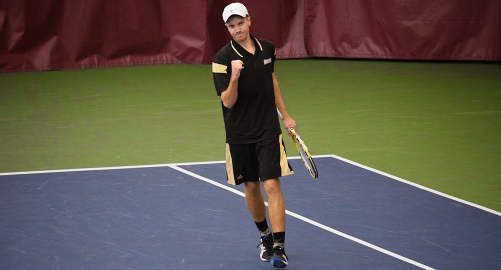 Top-seeded men's tennis gears up to repeat as NEC Champs