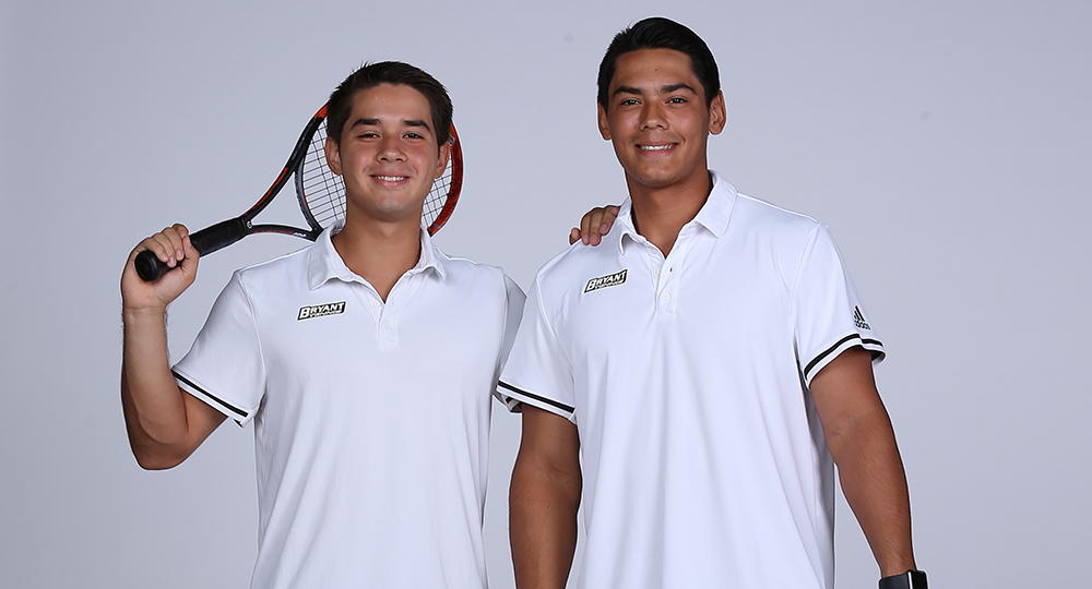 Ortiz-Garcia brothers shine on day one for men's tennis