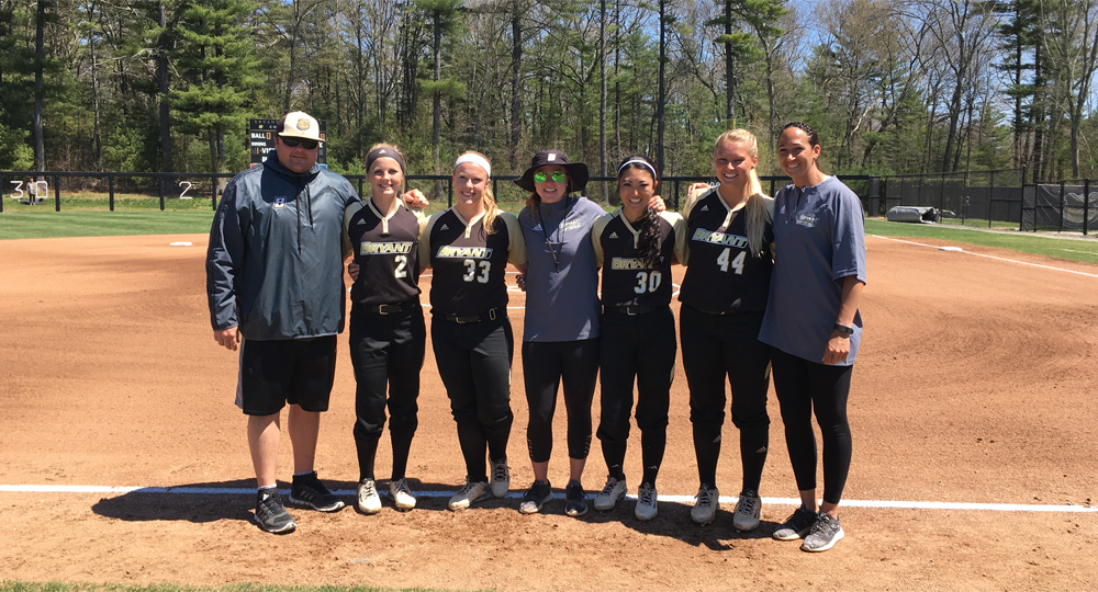 Bottino and Madsen help Bulldogs in Senior Day sweep over Blue Devils, 3-2, 5-3, Saturday at Conaty Park