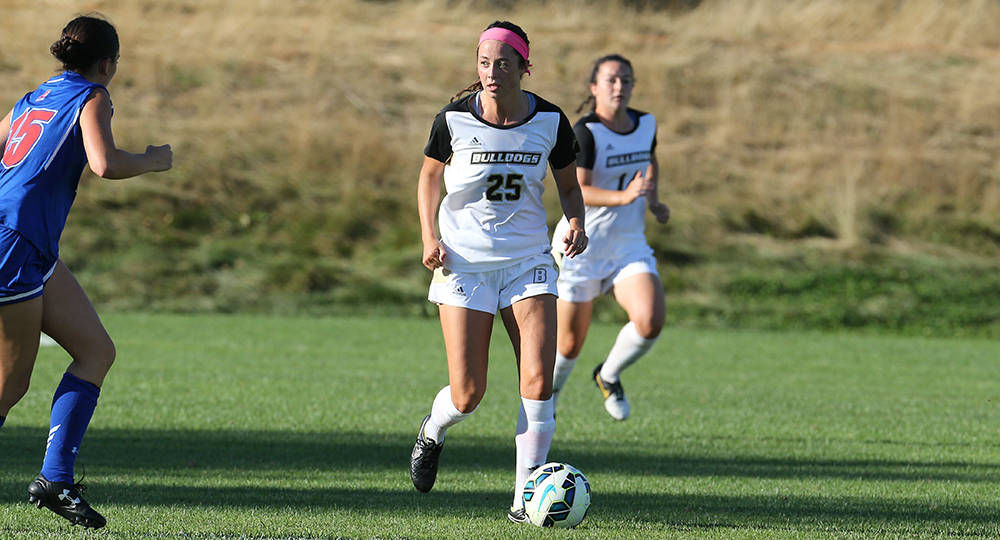 Hannagen and Williams score first career goals, leading Bulldogs to back to back conference wins