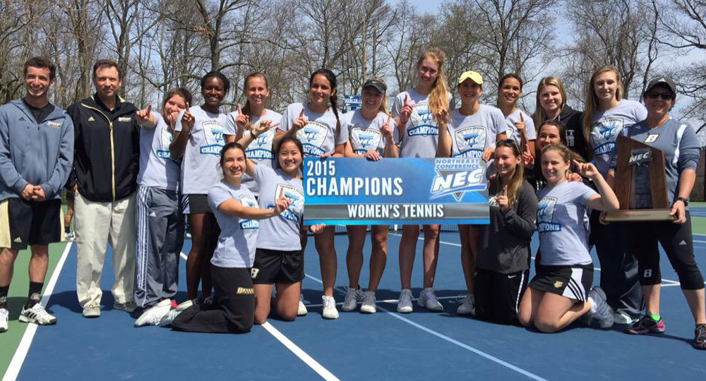 Bulldogs sweep their way to first-ever NEC Title with 4-0 win over LIU Brooklyn Sunday