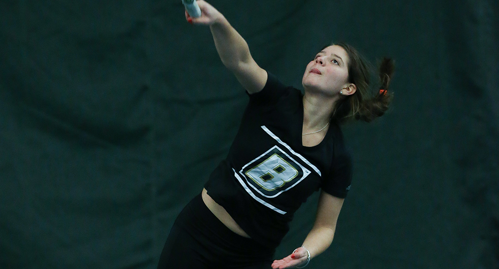 Blackbirds capture 6-1 decision over Bulldogs in five-hour match; Arroyo scores point at No. 5 singles