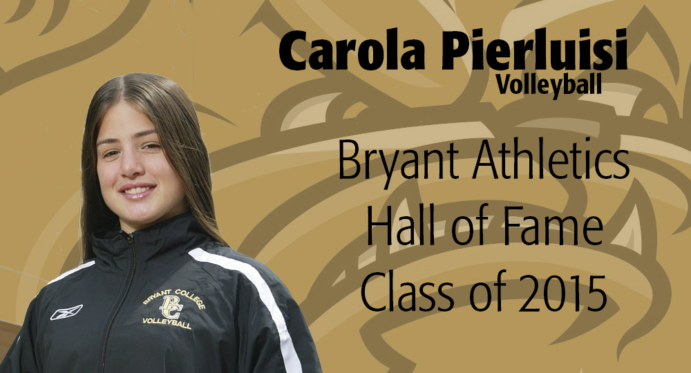 Carola Pierluisi's Bryant Hall of Fame induction