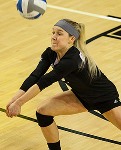 Erika Ward, Volleyball