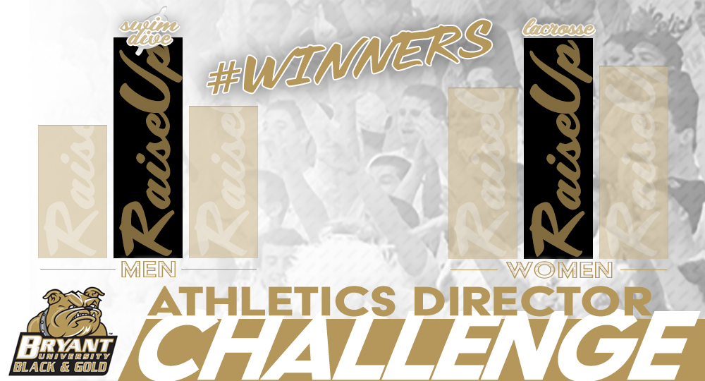 Men's Swimming & Diving, Women's Lacrosse win first-ever Athletic Director Challenge!