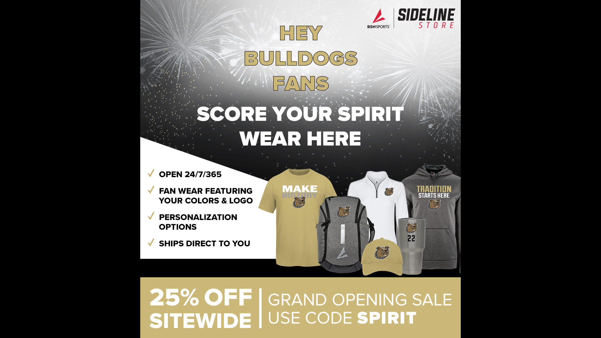Official Bryant University Sideline Store launches