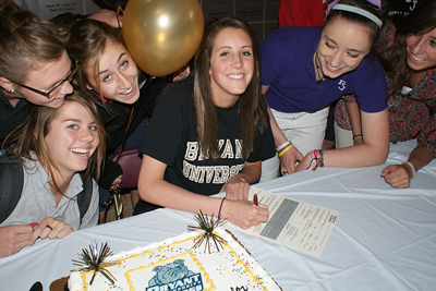 Bryant Swimming Welcomes New Class of 15 For 2010-11