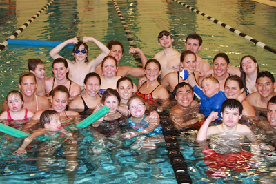 BRYANT MEN'S AND WOMEN'S SWIMMING GIVES ASSIST TO SPECIAL OLYMPICS