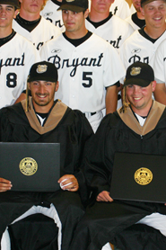 Bryant Conducts Special Baseball Graduation Ceremony For Rocco and Upton