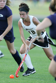 O'Brien Leads Field Hockey to 4-2 Win at St. Anselm