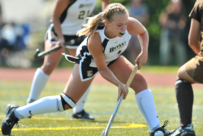 BRYANT FIELD HOCKEY FALLS TO LA SALLE, 6-2, ON ROAD SATURDAY AFTERNOON