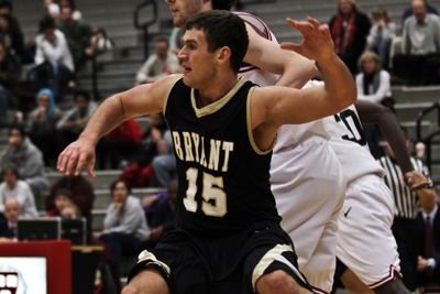 KONDRATYEV’S CAREER-HIGH 20 POINTS NOT ENOUGH TO GET BRYANT FIRST WIN, FALL TO PIONEERS, 84-60