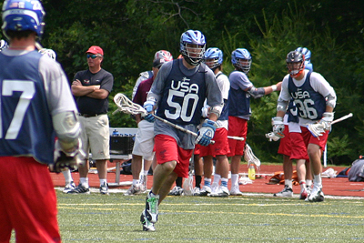 BRYANT HOSTING TEAM USA LACROSSE TRYOUTS
