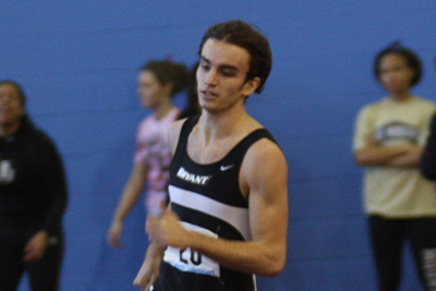 BRYANT INDOOR TRACK & FIELD CAPTURES FOURTH PLACE AT URI INVITATIONAL