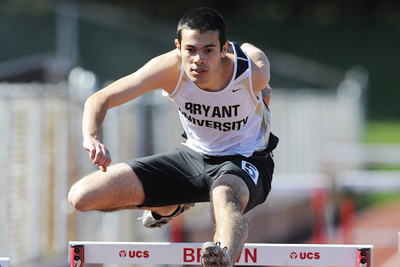 BRYANT TRACK SETS FOUR SCHOOL RECORDS AT NEC CHAMPIONSHIPS SATURDAY