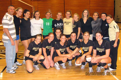 10 RETURN TO 2009 BRYANT VOLLEYBALL ALUMNI GAME SATURDAY AFTERNOON