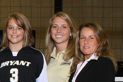 BRYANT ASSISTANT COACH LAUREN AMUNDSON NAMED HEAD VOLLEYBALL COACH AT STONEHILL COLLEGE