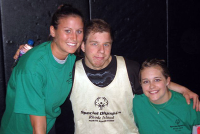 BRYANT VOLLEYBALL AND THE COMMUNITY, A TRADITION CONTINUES: 2009 RHODE ISLAND SPECIAL OLYMPICS