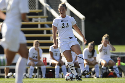 SOPHOMORE MARY GREEN MAKES WOMEN'S SOCCER HISTORY, NAMED TO SECOND TEAM ALL-NEC