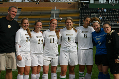 BULLDOGS COME FROM BEHIND TO TIE SEAHAWKS 1-1 ON SENIOR DAY AT BULLDOG STADIUM