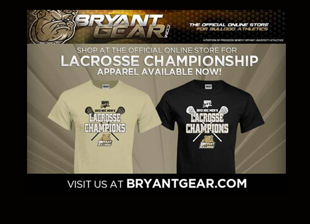 Get your NEC Lacrosse Champions Gear