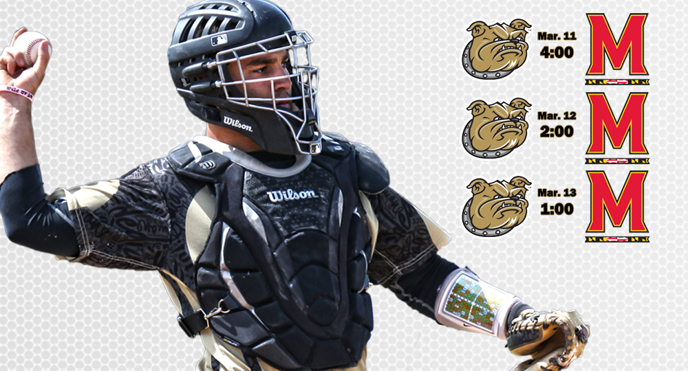 Bryant visits Maryland this weekend for a big three-game series