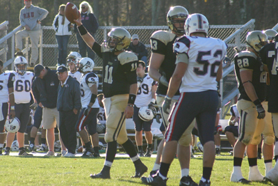 Mike Croce passed for 249 yards and 3 TDs in win over RMU
