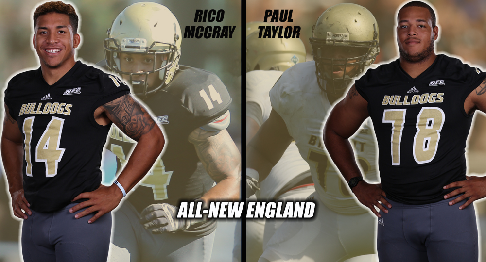 McCray, Taylor named to All-New England team