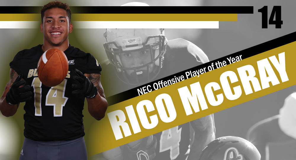 McCray named NEC Offensive Player of the Year; Nine named All-NEC
