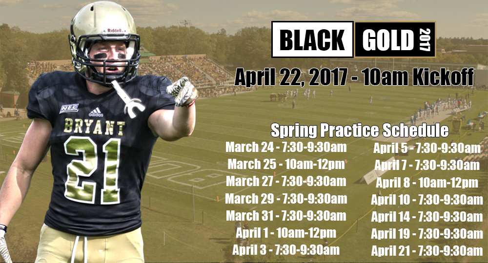 Bulldogs announce spring practice schedule; Black and Gold Game set for Apr. 22