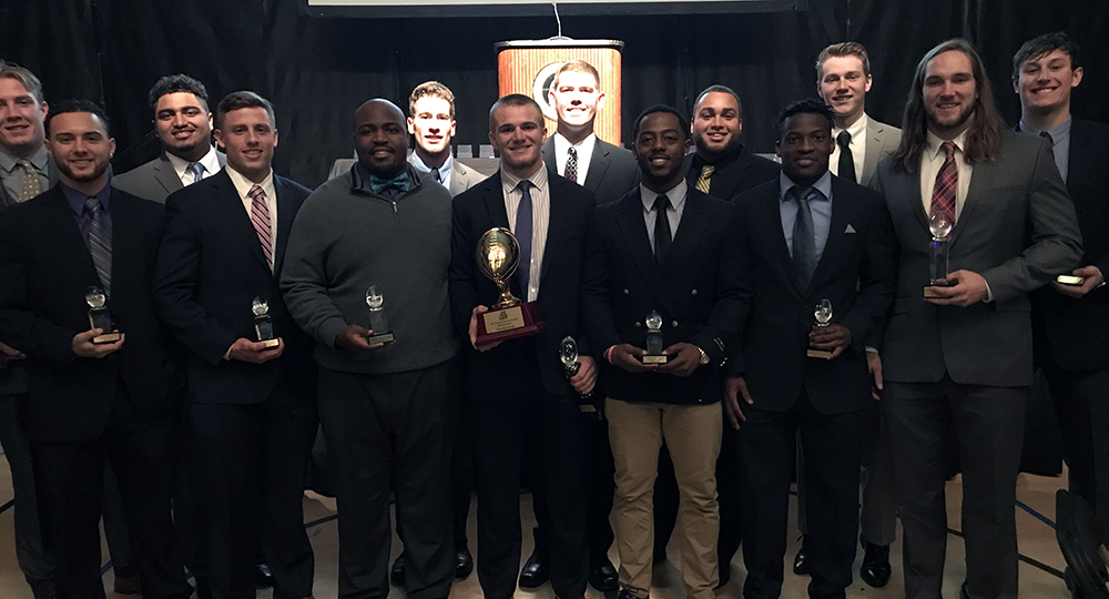 Bryant football celebrates 2017 with annual Football Awards Banquet