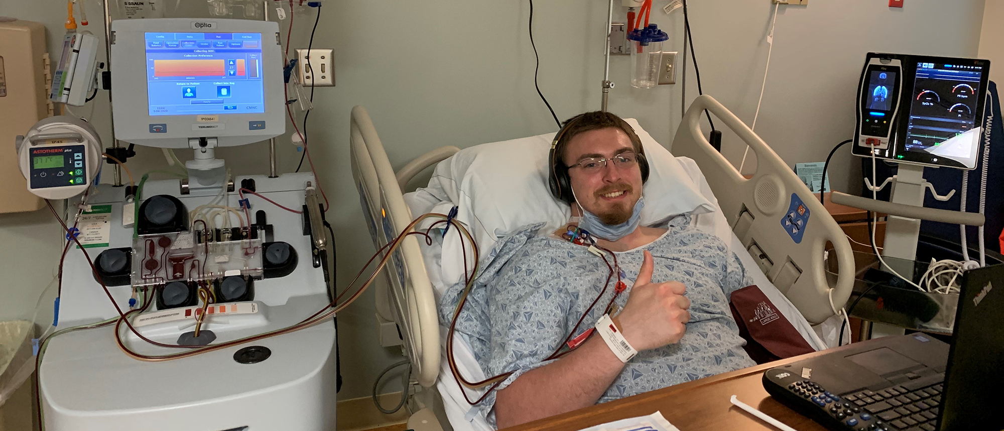 Olive's stem cell donation makes impact off the field