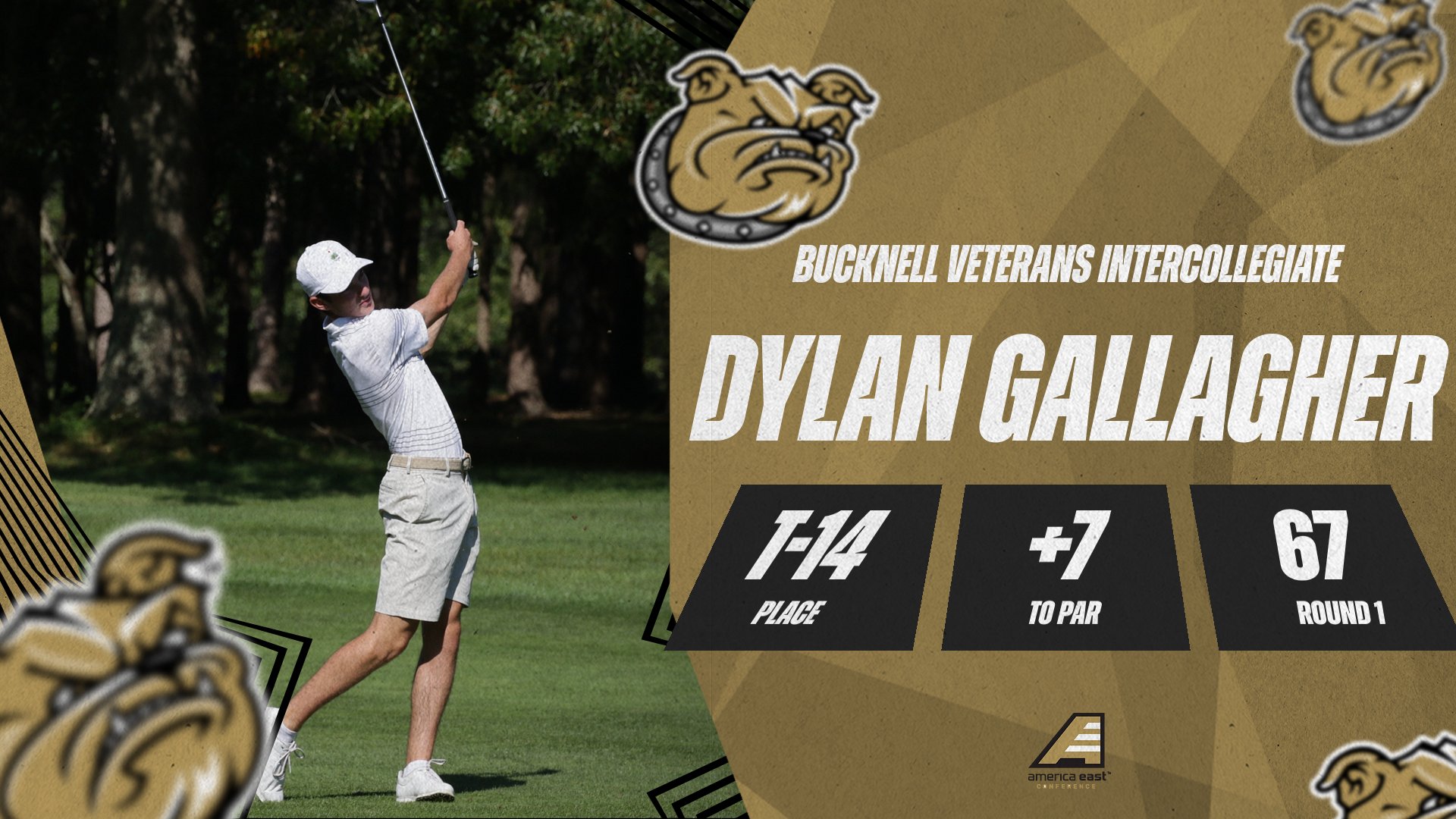 Gallagher closes out Bulldogs fall season with Top 15 Finish at Bucknell Veterans Intercollegiate