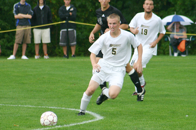 BRYANT MEN’S SOCCER WINS SECOND-STRAIGHT AFTER OVERTIME THRILLER AGAINST ARMY
