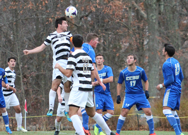 Norat's hat trick leads Bulldogs to first-ever NEC tournament