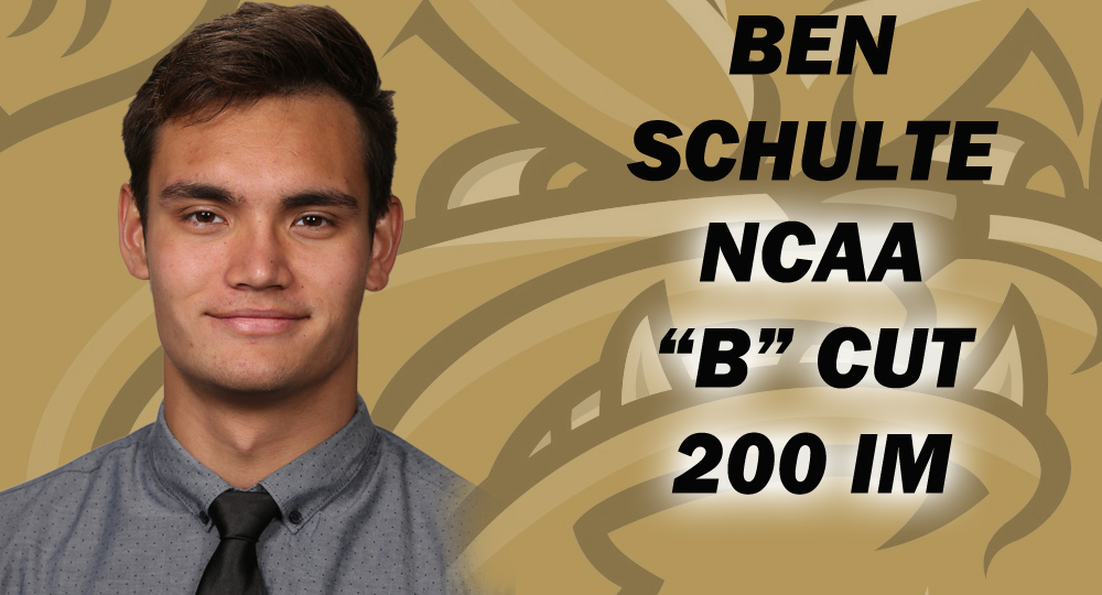 Schulte makes history on day two of MAACs, qualifies for NCAA "B" Cut