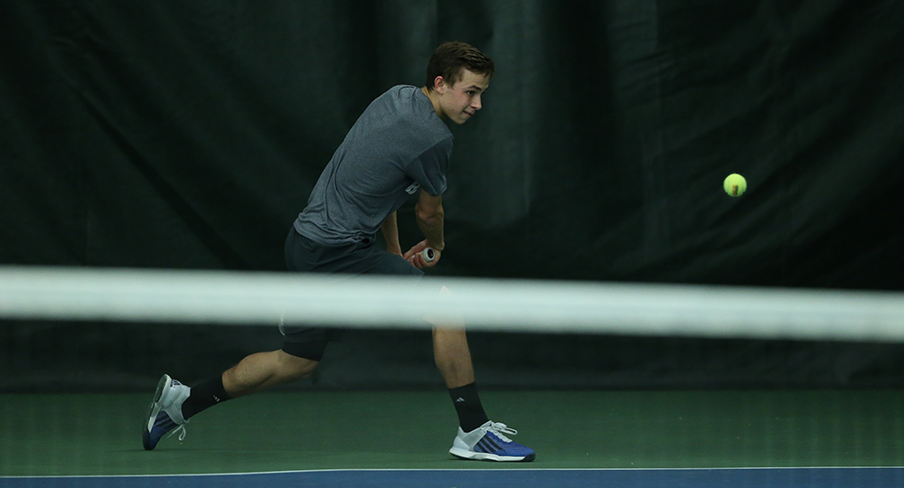 With undefeated league records, men's and women's tennis earn first place seeds in NEC tournament