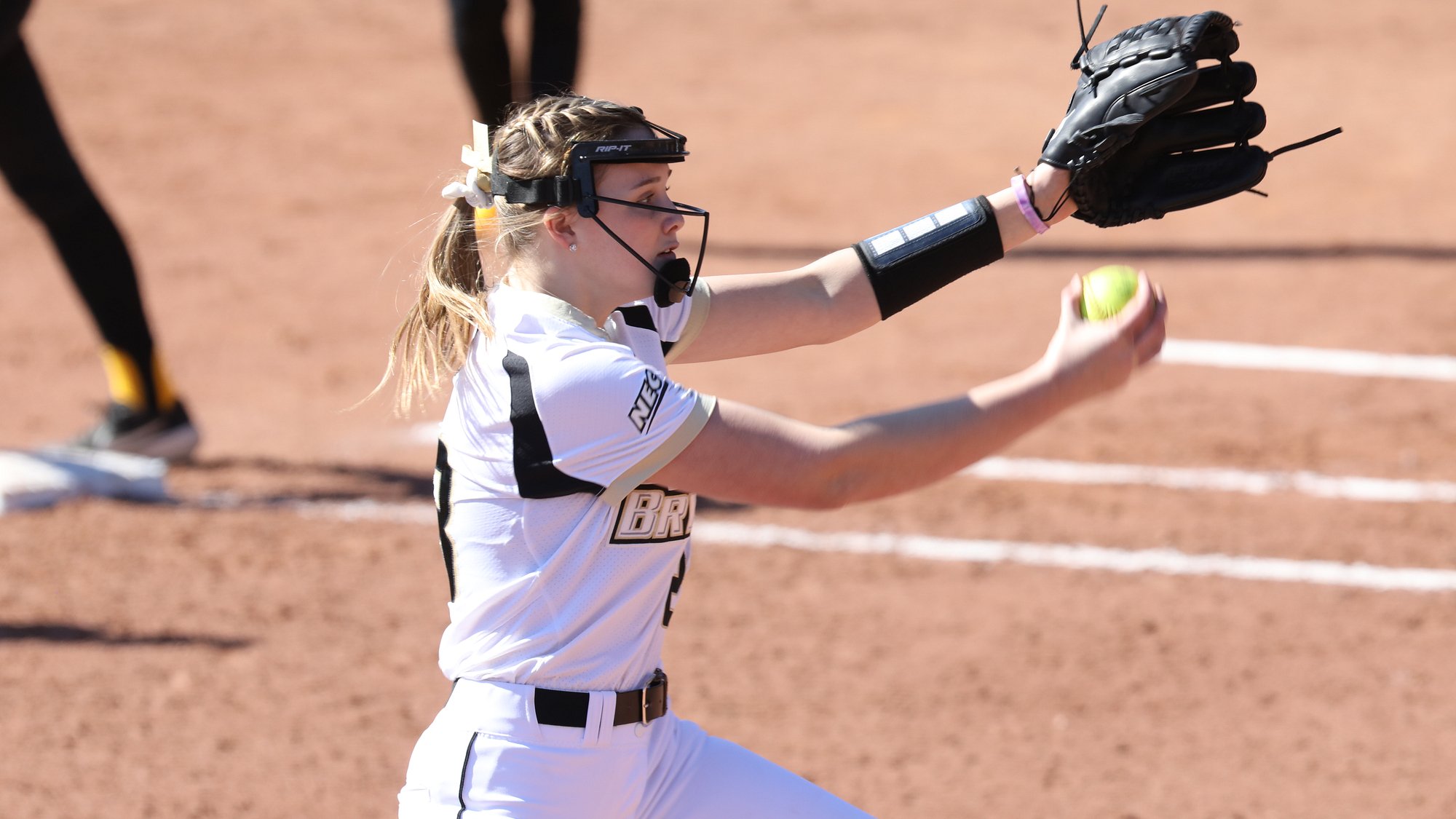 Kenney has a career day on the mound as Bryant splits with LIU on Sunday