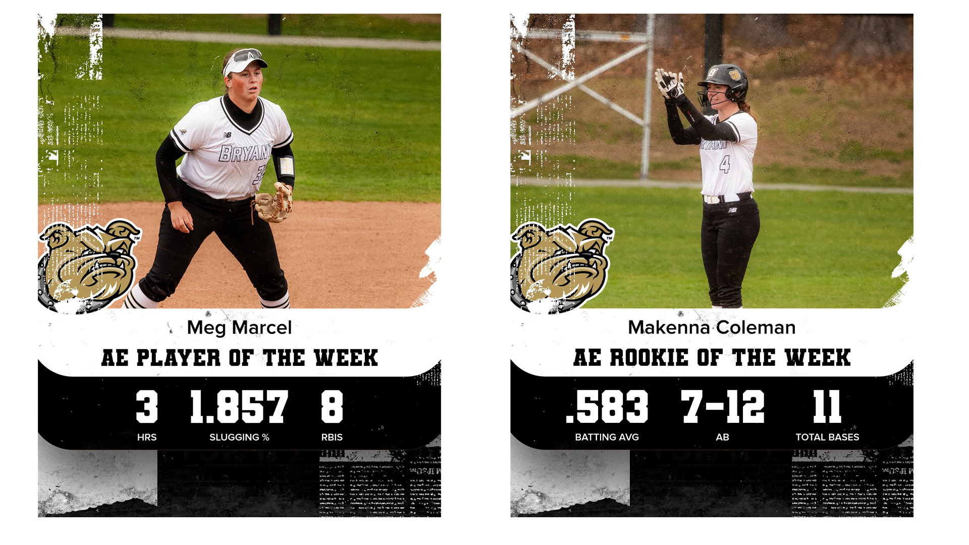 Marcel and Coleman earn AE Weekly Awards