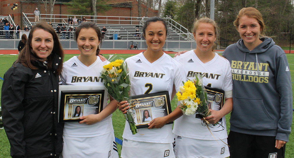 Bulldogs dominate final 45 minutes and honor seniors with 16-5 win over Pioneers, Sunday afternoon
