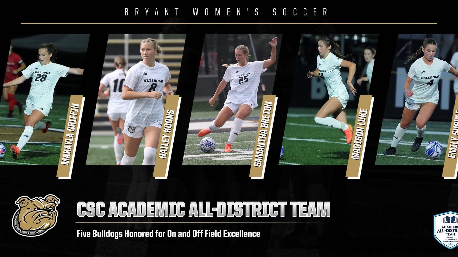 Five named to CSC Academic All-District Team