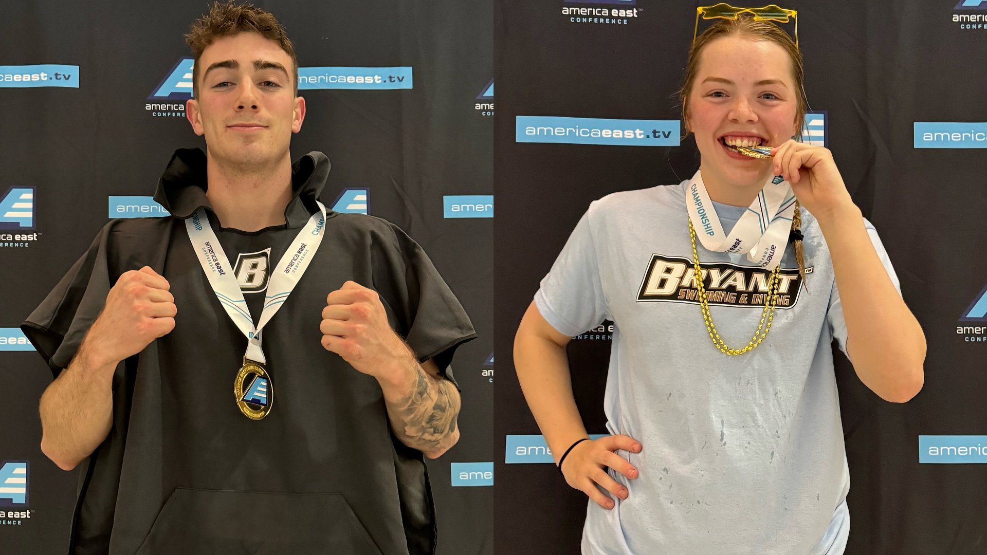 Dawgs pick up five medals on Day 1 of AE Championships