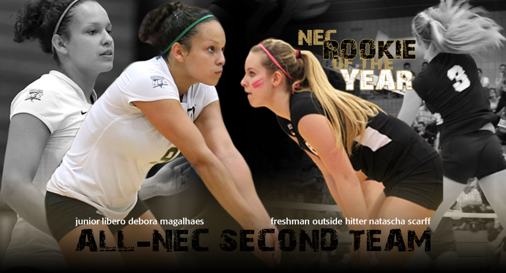 Scarff named NEC Rookie of the Year, pair earn All-NEC Second Team nods