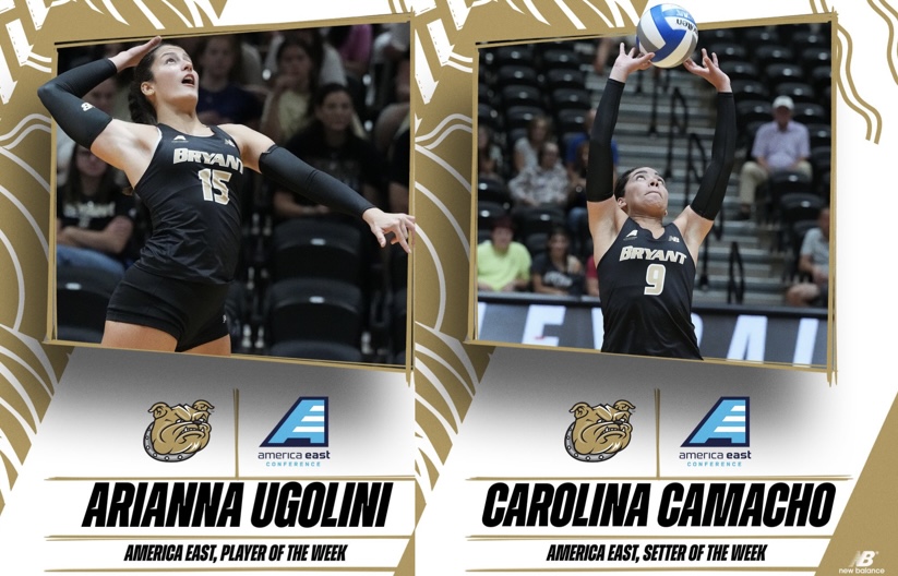 Volleyball’s Ugolini and Camacho earn weekly conference awards